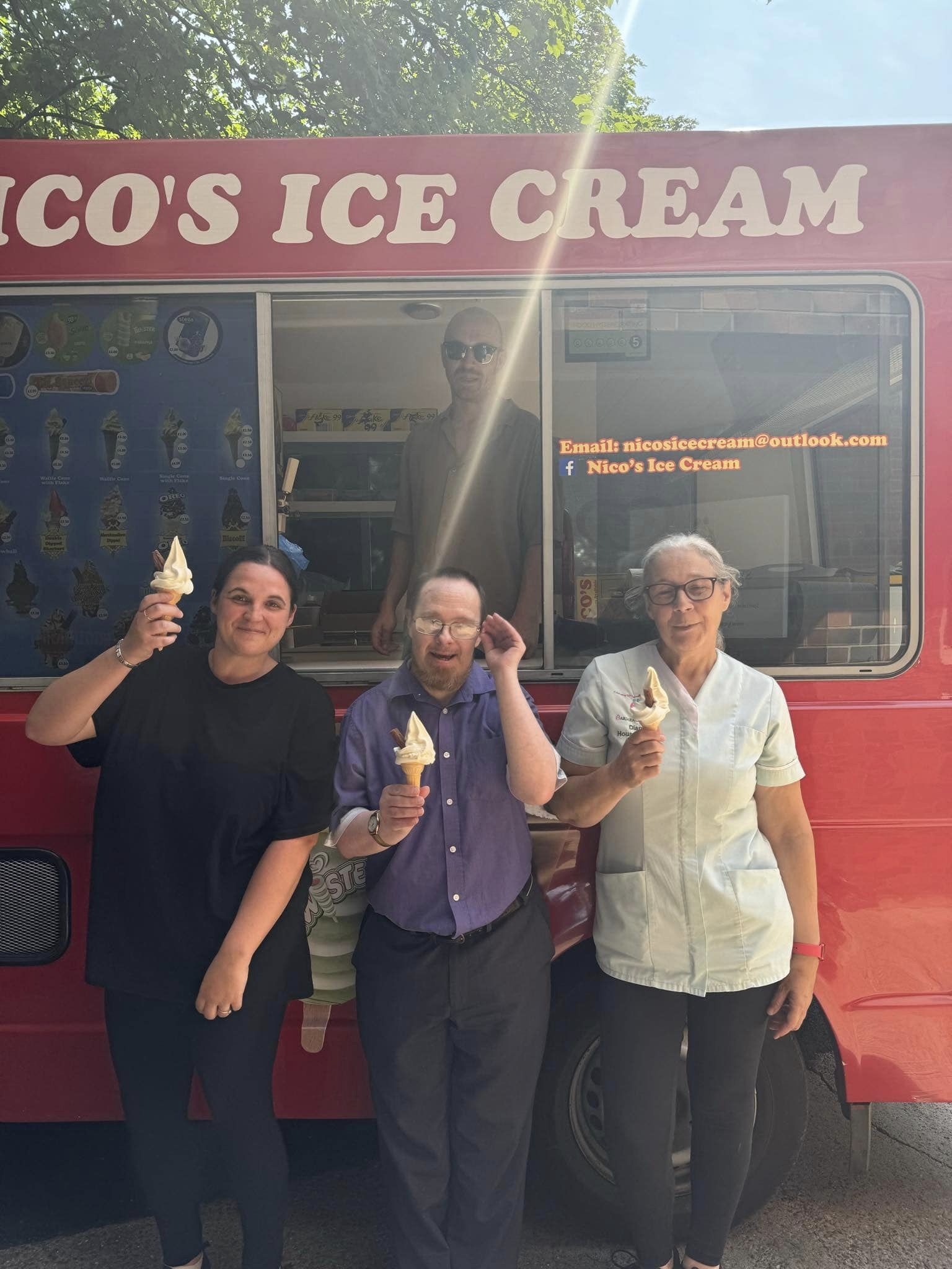 Ice Cream Delights and Smiles with Nico's Van Visit! - Sycamore Lodge ...